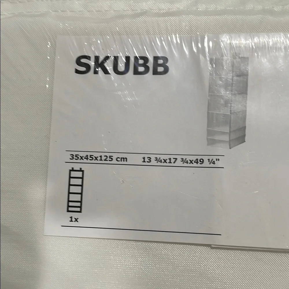 SKUBB White Storage Box